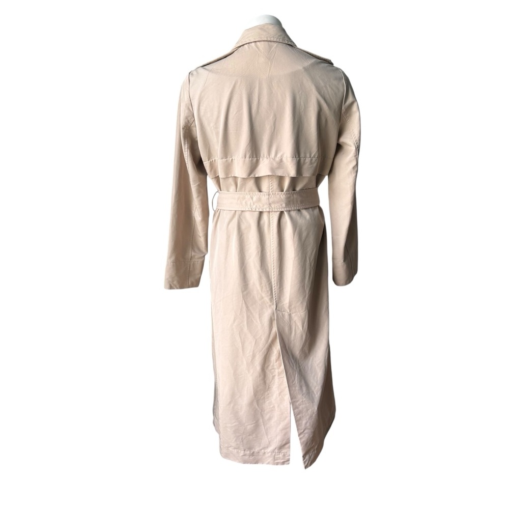 MNG Casual Evelyn Belted Wrap Trench Coat, Sz XS - Picture 3 of 12